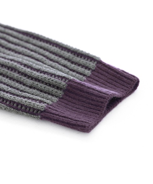 osharewalker（オシャレウォーカー）の「『2重臼ミックスニット』（ニット/セーター・レディース・ブラック/杢グレー・FREE）」の21枚目の写真