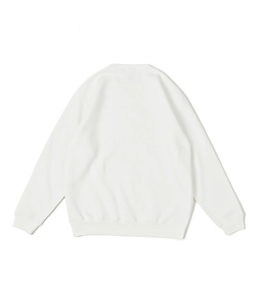 NOTHINKER（ノーシンカー）の「OUTFITTERS Crewneck Sweat（スウェット・メンズ・サンドベージュ/スミクロ/ホワイト・MEDIUM/LARGE/X-LARGE）」の4枚目の写真