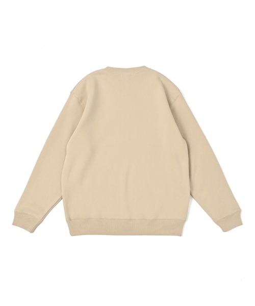 NOTHINKER（ノーシンカー）の「OUTFITTERS Crewneck Sweat（スウェット・メンズ・サンドベージュ/スミクロ/ホワイト・MEDIUM/LARGE/X-LARGE）」の12枚目の写真
