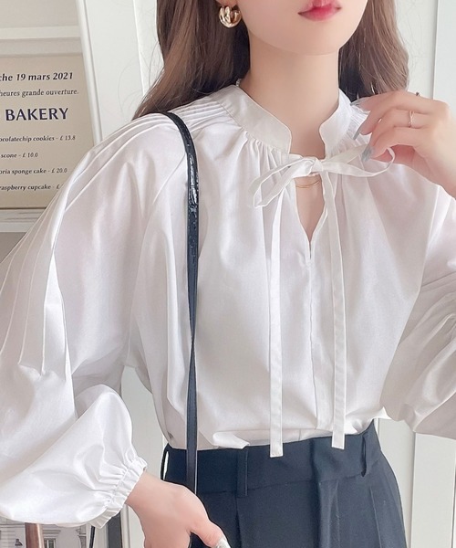 セール】クラシカルなデザインで洗練ムード漂う。前後2way袖山タック