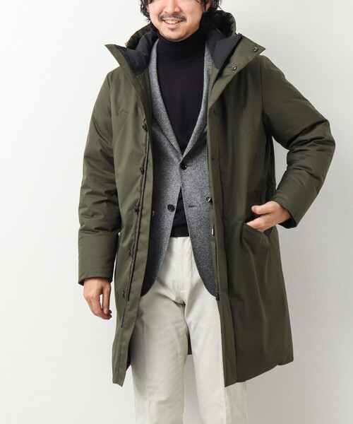 Stutostein Nolley's（シュテットシュタインノーリーズ）の「《ビジカジ対応》M47 URBAN DAWN COAT ダウンコート（ダウンジャケット/コート・メンズ・ブラック/オリーブ・M/L/S）」の5枚目の写真