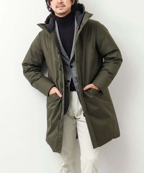 Stutostein Nolley's（シュテットシュタインノーリーズ）の「《ビジカジ対応》M47 URBAN DAWN COAT ダウンコート（ダウンジャケット/コート・メンズ・ブラック/オリーブ・M/L/S）」の6枚目の写真