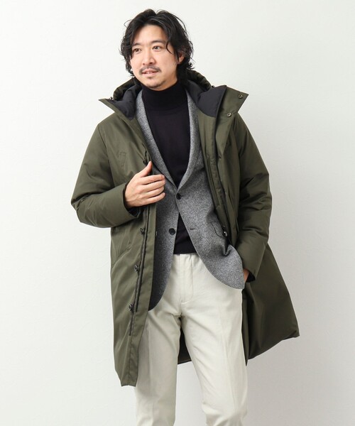 Stutostein Nolley's（シュテットシュタインノーリーズ）の「《ビジカジ対応》M47 URBAN DAWN COAT ダウンコート（ダウンジャケット/コート・メンズ・ブラック/オリーブ・M/L/S）」の13枚目の写真