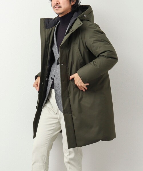 Stutostein Nolley's（シュテットシュタインノーリーズ）の「《ビジカジ対応》M47 URBAN DAWN COAT ダウンコート（ダウンジャケット/コート・メンズ・ブラック/オリーブ・M/L/S）」の14枚目の写真