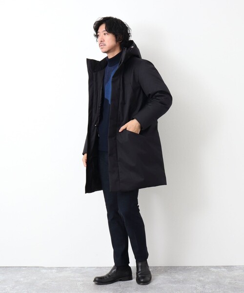 Stutostein Nolley's（シュテットシュタインノーリーズ）の「《ビジカジ対応》M47 URBAN DAWN COAT ダウンコート（ダウンジャケット/コート・メンズ・ブラック/オリーブ・M/L/S）」の18枚目の写真