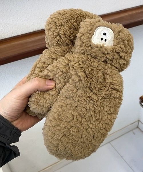 セール】もこもこテディベアミトン（手袋）｜SHEENA（シーナ）の