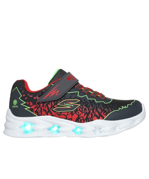 SKECHERS(スケッチャーズ)の「SKECHERS S LIGHTS: VORTEX 2.0 - ZORENTO / スケッチャーズ エスライツ : ヴォルテクス 2.0 - ゾレント(スニーカー・キッズ・レッド/ブラック×イエロー/ブルー・17cm/18cm/19cm/20cm/21cm/22cm/23cm)」の14枚目の写真