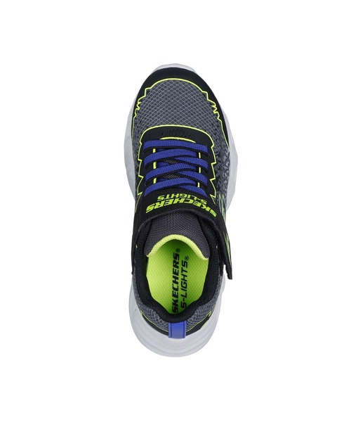 SKECHERS(スケッチャーズ)の「SKECHERS S LIGHTS: VORTEX 2.0 - ZORENTO / スケッチャーズ エスライツ : ヴォルテクス 2.0 - ゾレント(スニーカー・キッズ・レッド/ブラック×イエロー/ブルー・17cm/18cm/19cm/20cm/21cm/22cm/23cm)」の4枚目の写真
