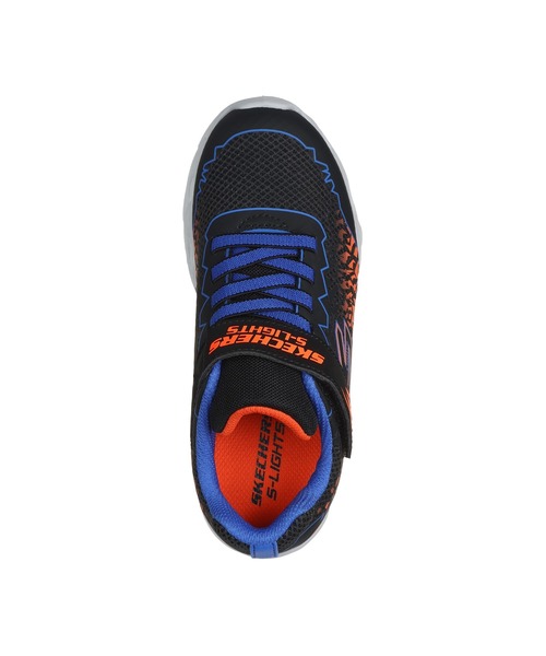 SKECHERS(スケッチャーズ)の「SKECHERS S LIGHTS: VORTEX 2.0 - ZORENTO / スケッチャーズ エスライツ : ヴォルテクス 2.0 - ゾレント(スニーカー・キッズ・レッド/ブラック×イエロー/ブルー・17cm/18cm/19cm/20cm/21cm/22cm/23cm)」の8枚目の写真