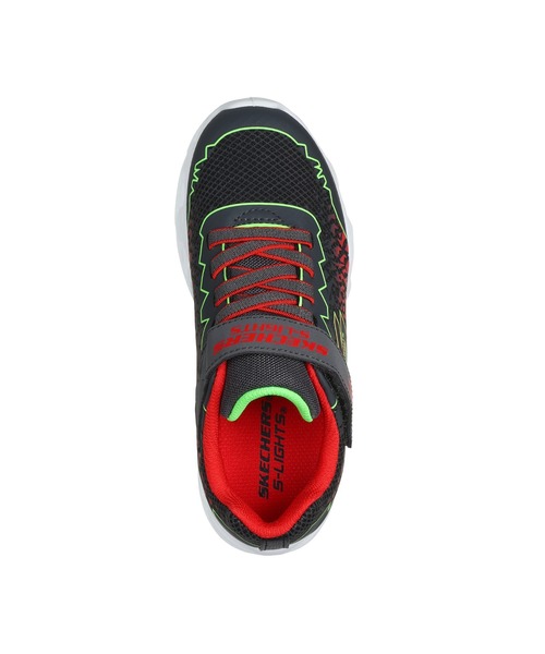 SKECHERS(スケッチャーズ)の「SKECHERS S LIGHTS: VORTEX 2.0 - ZORENTO / スケッチャーズ エスライツ : ヴォルテクス 2.0 - ゾレント(スニーカー・キッズ・レッド/ブラック×イエロー/ブルー・17cm/18cm/19cm/20cm/21cm/22cm/23cm)」の12枚目の写真