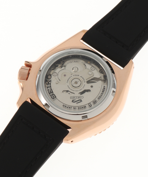 SEIKO 5(セイコーファイブ)の「【SEIKO / セイコー】5 SPORTS SBSA028 Pink gold(アナログ腕時計・レディース・ピンク・FREE)」の9枚目の写真