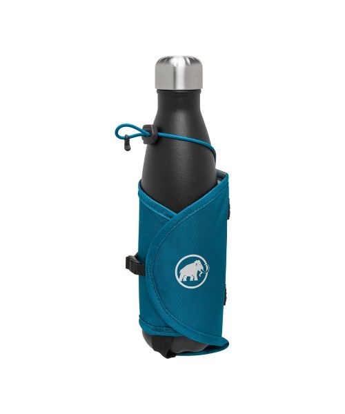Mammut(マムート)の「リチウム アド-オン ボトル ホルダー / Lithium Add-on Bottle Holder(アウトドアグッズ・メンズ・グレー/ブルー・ONE SIZE)」の6枚目の写真