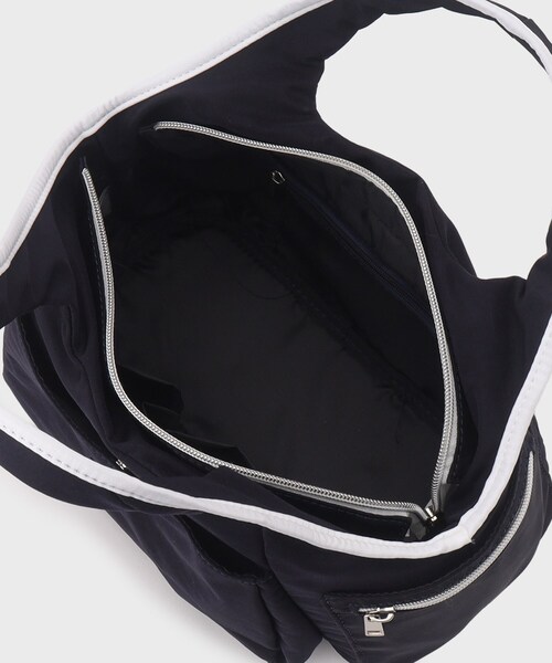 adabat（アダバット）の「◆【保冷機能付き】ファスナーつき カートバッグ（トートバッグ・レディース・ホワイト/ライトブルー/ネイビー・00）」の16枚目の写真