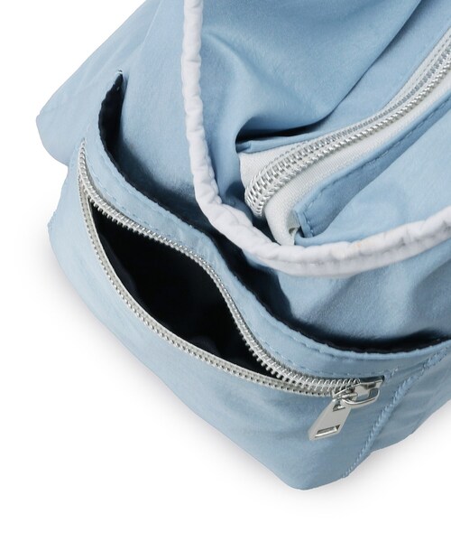 adabat（アダバット）の「◆【保冷機能付き】ファスナーつき カートバッグ（トートバッグ・レディース・ホワイト/ライトブルー/ネイビー・00）」の7枚目の写真