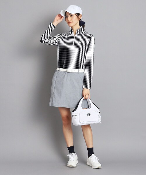 adabat（アダバット）の「◆【保冷機能付き】ファスナーつき カートバッグ（トートバッグ・レディース・ホワイト/ライトブルー/ネイビー・00）」の17枚目の写真