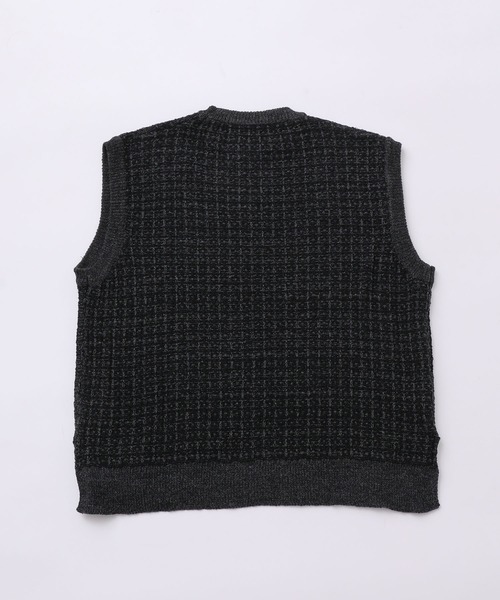 JUNRED（ジュンレッド）の「ツイードベスト（ベスト・メンズ・チャコールグレー/オリーブ/グリーン・S/M/L）」の8枚目の写真