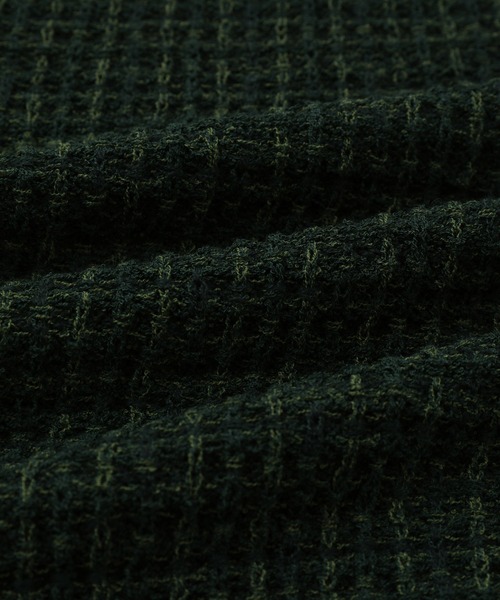 JUNRED（ジュンレッド）の「ツイードベスト（ベスト・メンズ・チャコールグレー/オリーブ/グリーン・S/M/L）」の7枚目の写真