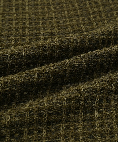 JUNRED（ジュンレッド）の「ツイードベスト（ベスト・メンズ・チャコールグレー/オリーブ/グリーン・S/M/L）」の11枚目の写真