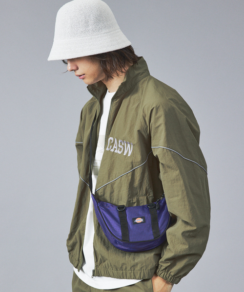 Dickies（ディッキーズ）の「【Dickes /ディッキーズ】RIPSTOP MT MOON / バナナポーチ（ボディバッグ/ウエストポーチ・メンズ・ブラック/パープル/カーキ/チャコールグレー・フリー）」の8枚目の写真