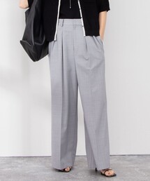 NOLLEY’S | ウォッシャブルハイスペックトロピカルウール2タックワイドパンツ(その他パンツ)