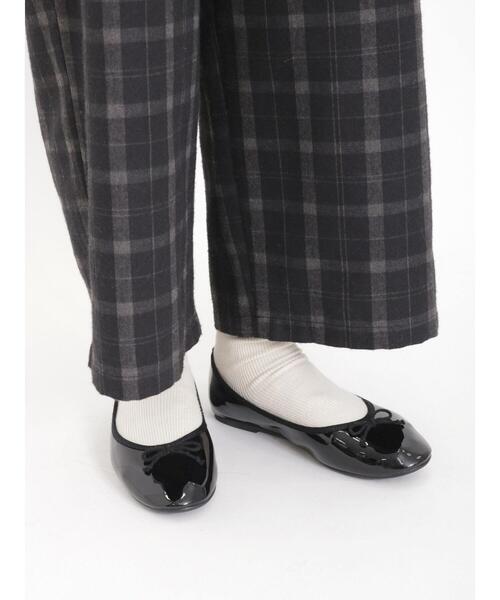 Samansa Mos2（サマンサ モスモス）の「タックゆるストレートパンツ（その他パンツ・レディース・ベージュ/グリーン/ブラック/グレー・F）」の10枚目の写真