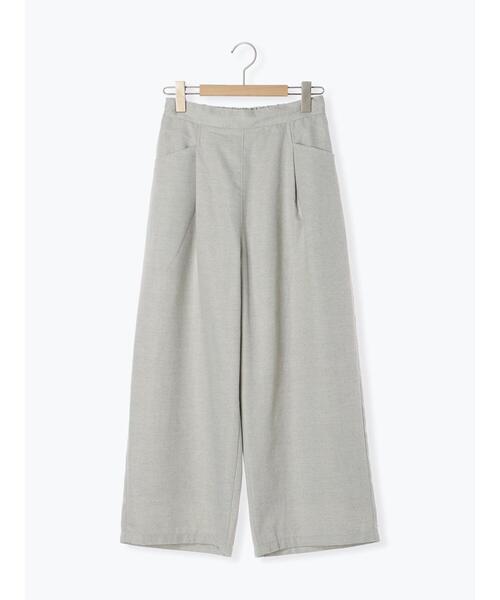 Samansa Mos2（サマンサ モスモス）の「タックゆるストレートパンツ（その他パンツ・レディース・ベージュ/グリーン/ブラック/グレー・F）」の22枚目の写真