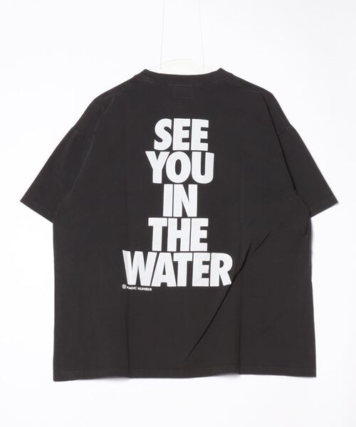 MAGIC NUMBER(マジック ナンバー)の「【MAGIC NUMBER】SEE YOU IN THE WATER PIGMENT S/S T-SHIRT(GOAT)(Tシャツ/カットソー・メンズ・ホワイト/キャメル/ブラック・MEDIUM/LARGE/X-LARGE)」の11枚目の写真