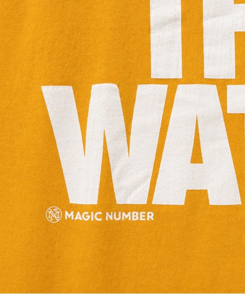 MAGIC NUMBER(マジック ナンバー)の「【MAGIC NUMBER】SEE YOU IN THE WATER PIGMENT S/S T-SHIRT(GOAT)(Tシャツ/カットソー・メンズ・ホワイト/キャメル/ブラック・MEDIUM/LARGE/X-LARGE)」の9枚目の写真