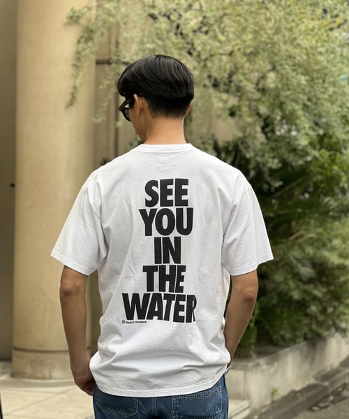 MAGIC NUMBER(マジック ナンバー)の「【MAGIC NUMBER】SEE YOU IN THE WATER PIGMENT S/S T-SHIRT(GOAT)(Tシャツ/カットソー・メンズ・ホワイト/キャメル/ブラック・MEDIUM/LARGE/X-LARGE)」の17枚目の写真
