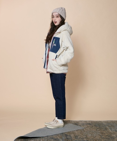 KRIFF MAYER Lady's Collection（クリフメイヤーレディースコレクション）の「クライミングデニムナローパンツ（デニムパンツ・レディース・ダークブルー/ネイビー/ライトブルー・MEDIUM/LARGE）」の10枚目の写真