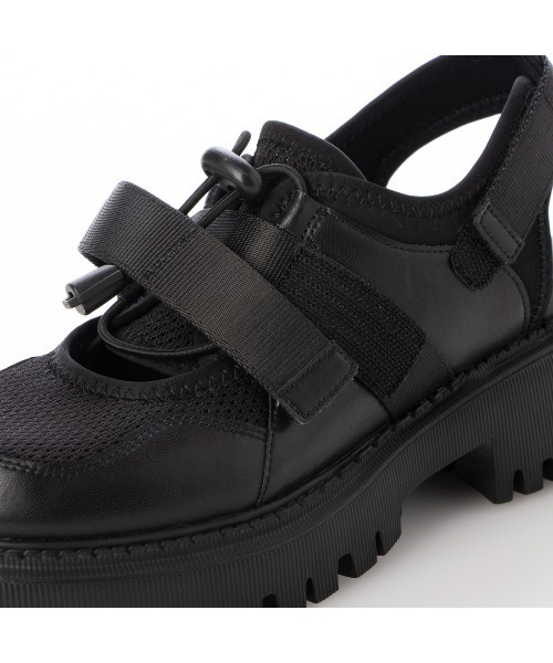 ing（イング）の「厚底スニーカーサンダル（サンダル・レディース・ベージュ系その他/ブラック/ベージュ・L/M/S）」の19枚目の写真