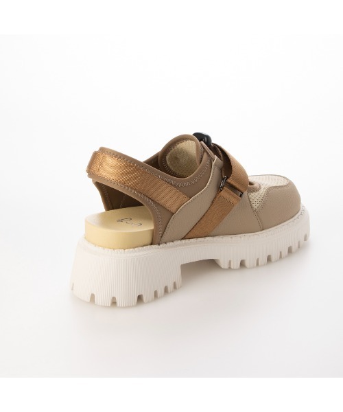 ing（イング）の「厚底スニーカーサンダル（サンダル・レディース・ベージュ系その他/ブラック/ベージュ・L/M/S）」の12枚目の写真