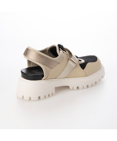 ing（イング）の「厚底スニーカーサンダル（サンダル・レディース・ベージュ系その他/ブラック/ベージュ・L/M/S）」の7枚目の写真