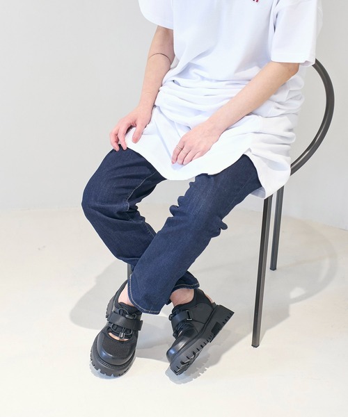 ing（イング）の「厚底スニーカーサンダル（サンダル・レディース・ベージュ系その他/ブラック/ベージュ・L/M/S）」の22枚目の写真