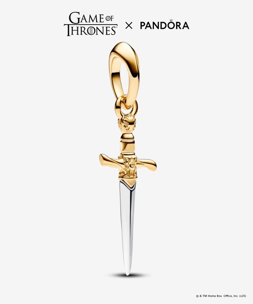 【セール】ゲーム・オブ・スローンズ ニードル ダングル チャーム（チャーム）｜Pandora（パンドラ）