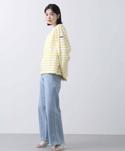 LEMINOR（ルミノール）の「別注ルミノアボーダーカットソー（Tシャツ/カットソー・レディース・ピンク/イエロー/パープル系・FREE）」の15枚目の写真