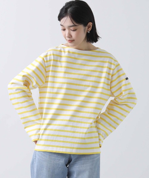 LEMINOR（ルミノール）の「別注ルミノアボーダーカットソー（Tシャツ/カットソー・レディース・ピンク/イエロー/パープル系・FREE）」の18枚目の写真