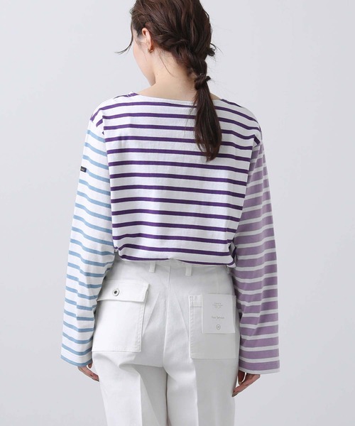 新品タグ付✨ルミノアLeminor relume別注定価17500 ボーダー F LEMINOR tシャツ 「別注」「Leminor/ルミノア」クレイジー