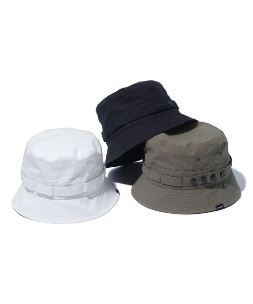 XLARGE（エクストララージ）の「RIPSTOP MILITARY HAT（ハット・メンズ・ホワイト/オリーブ/ブラック・L/M）」の4枚目の写真