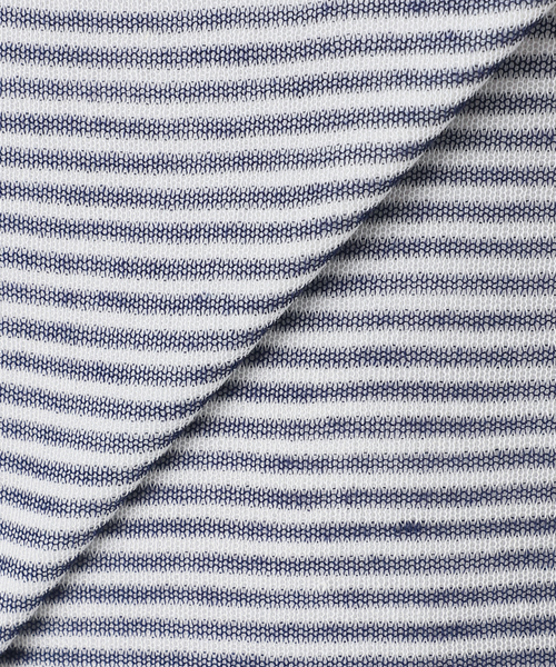 417 EDIFICE（フォーワンセブンエディフィス）の「”ニット1枚 カットソー1枚のセット” テンジク×メッシュニット（Tシャツ/カットソー・メンズ・マルチ/ブルー/ベージュ/イエロー/その他1・MEDIUM/LARGE）」の11枚目の写真