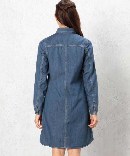 Lee（リー）の「LEE（リー） C WORK ワンピース◆（ワンピース・レディース・オリーブ/ネイビー・MEDIUM/SMALL）」の11枚目の写真