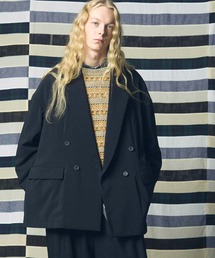 《UNISEX》【LIMITED EDITION】Prime-Over Double Tailored Jacket/プライムオーバーダブルテーラードジャケット【MAISON SPECIAL/メゾンスペシャル】■セットアップ対応■