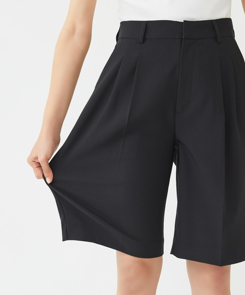 Tuche(トゥシェ)の「Tuche/トゥシェ ストレッチパンツ ダブルクロス ショートパンツ(その他パンツ・レディース・ネイビー/クリーム/ブラック・MEDIUM/LARGE)」の14枚目の写真