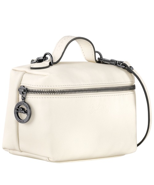 LONGCHAMP(ロンシャン)の「ル プリアージュR エクストラ クロスボディバッグ XS(メッセンジャーバッグ・レディース・グレー/ナチュラル/ブラック・FREE)」の3枚目の写真