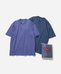 【Hanes for BIOTOP】US COTTON MOCK NECK T-SHIRTS 2P