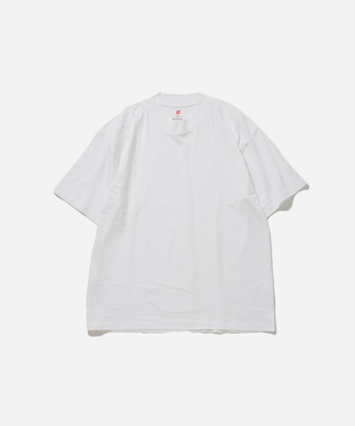 BIOTOP（ビオトープ）の「【Hanes for BIOTOP】US COTTON MOCK NECK T-SHIRTS 2P（Tシャツ/カットソー・メンズ・その他/ホワイト系その他・L/M/S/XL）」の13枚目の写真