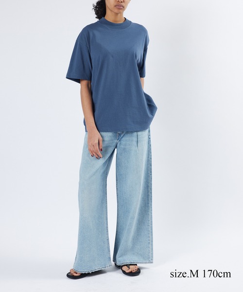 BIOTOP（ビオトープ）の「【Hanes for BIOTOP】US COTTON MOCK NECK T-SHIRTS 2P（Tシャツ/カットソー・メンズ・その他/ホワイト系その他・L/M/S/XL）」の11枚目の写真