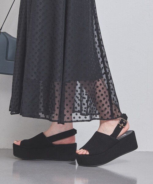 新発売 新商品 UNITED ARROWS（ユナイテッドアローズ）の「スエード ウェッジ 靴