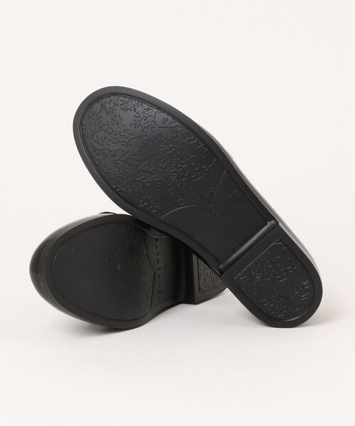 TEMPERATE（テンパレイト）の「GLEN SLV 【TEMPERATE/テンパレイト】 シルバーバックル ローファー マニッシュシューズ（ローファー・レディース・グレー/ブラック・38/39/37/40/41/36）」の4枚目の写真