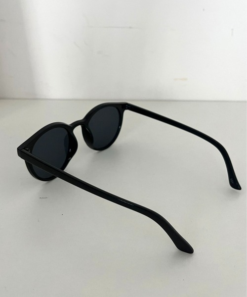 prose verse（プロズヴェール）の「ボストンフレームサングラス（サングラス・レディース・ブラック/ピンクベージュ・ﾌﾘ-）」の6枚目の写真